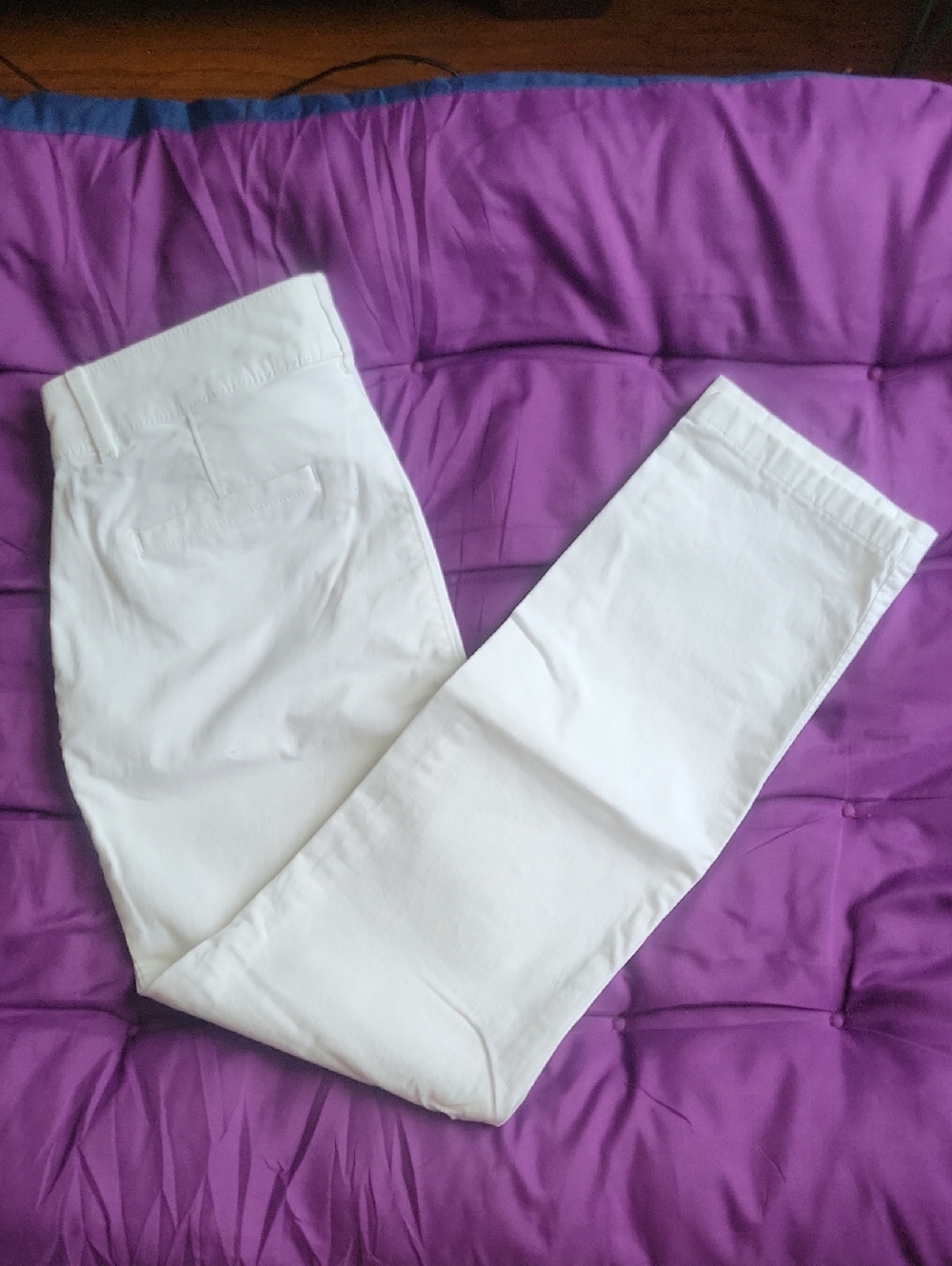 LOFT White Chinos - Size 4P